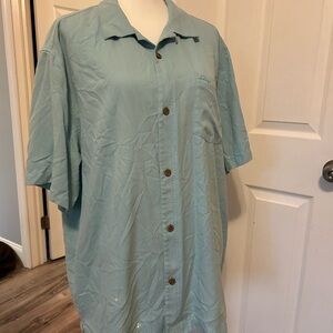 Tommy Bahama Aqua Button-Up Shirt